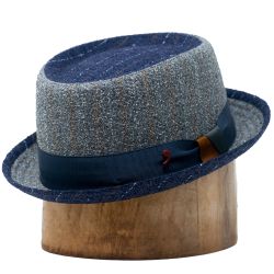 Alfonso D'Este Arienzo Porkpie Hat